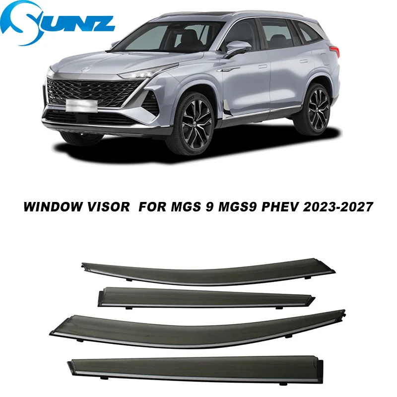 

Side Window Deflector For MGS 9 MGS9 PHEV 2023 2024 2025 2026 2027 Car Window Vent Visor Sun Rain Guard Visor
