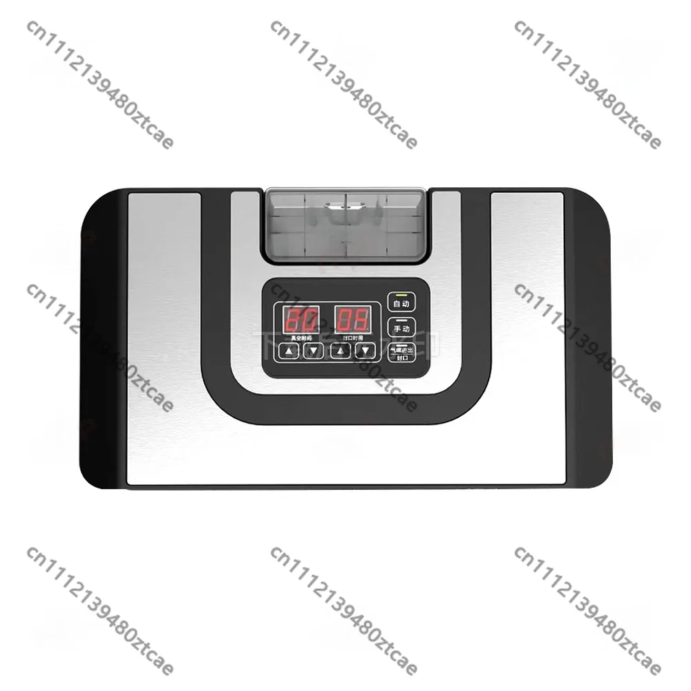 Vacuum Sealer -90Kpa 32cm Length Sealing Commercial Sealer Machine Dry Wet Food Packaging Machine