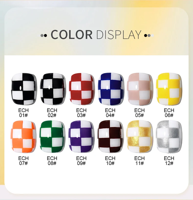 AS Sliver Metal Effect Line Flower Drawing Gel Soak Off Transparente Farben 5g Painting Gel Polish UV Nail Art Gel Lack – Detail 7
