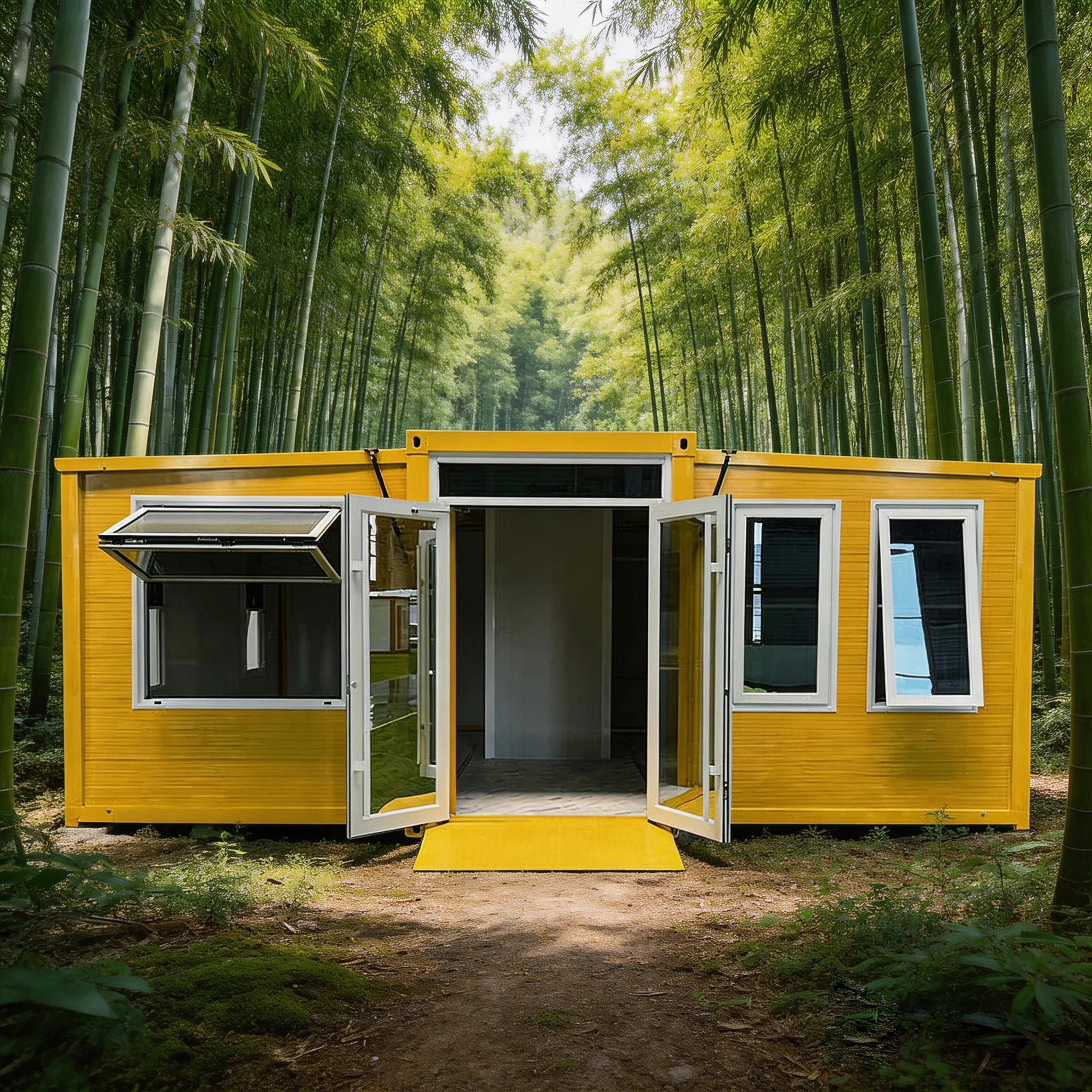 Luxury Expandable Prefab Container House Mobile Home Fold Out Portable Prefabricated House for Sale