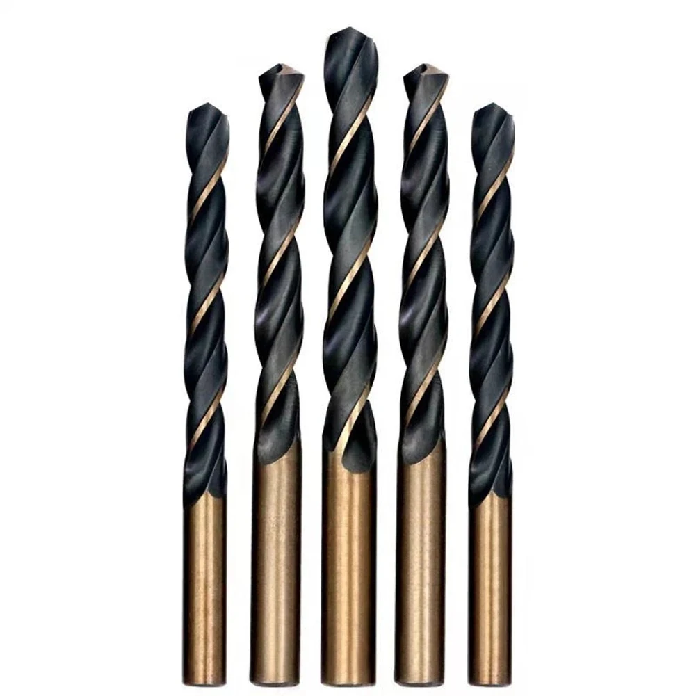 

Cobalt Coated Twi-st Drill Bit HSS M35 Drill Bit For Wood/Metal Hole Cutter Power Tools 3mm 3.5mm 5mm 7mm 8mm 10mm High Quality