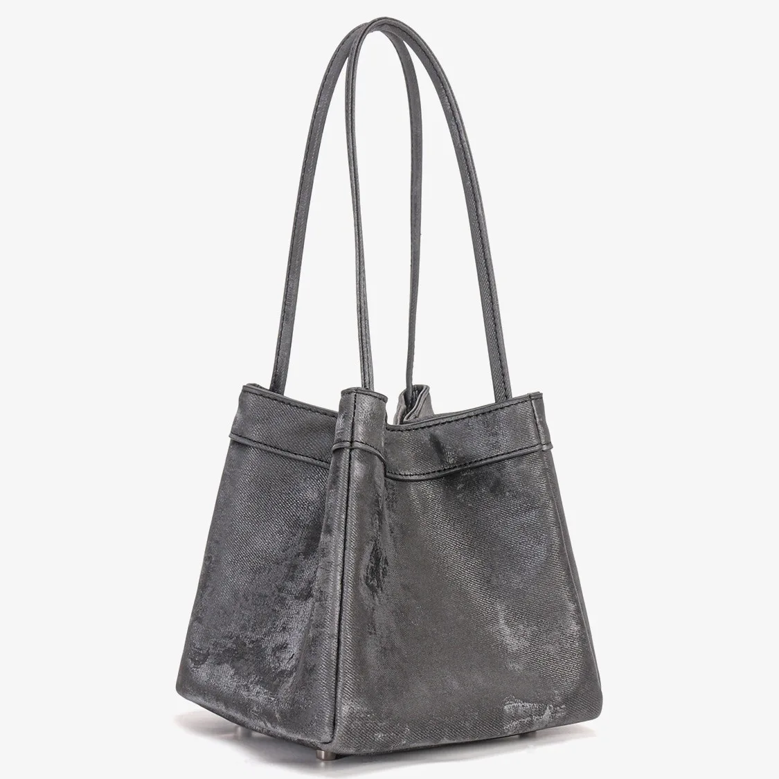 New popular girls bucket bag messenger bags women's kit bag new Chinese handbag niche ins leather small bag shoulder bags