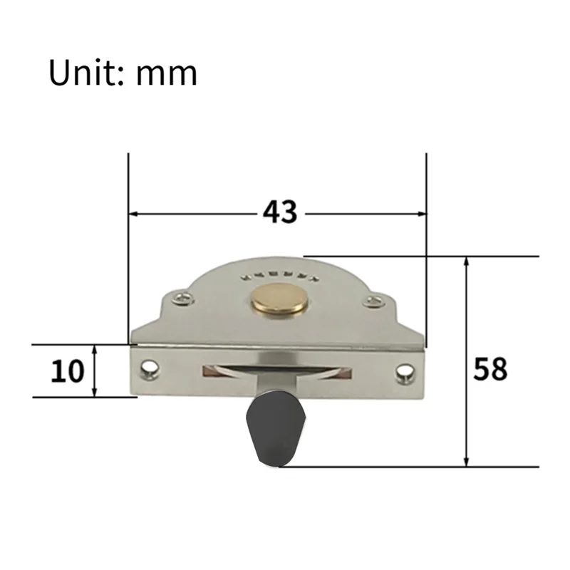 XSXS-مفتاح اختيار لاقط الجيتار 5 طرق 24 قدم سوبر 4-القطب مروحة رقاقة مزدوجة على شكل مصممة لـ ST/TL