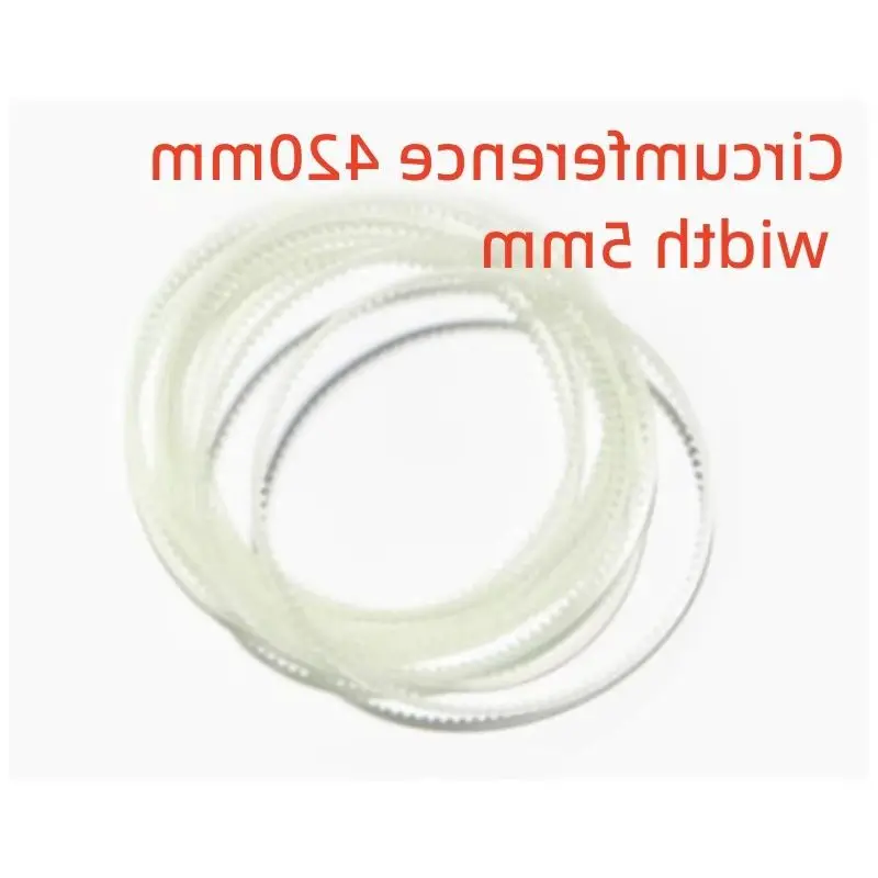 10/20/50Pcs 420mm Gear Belt Parts for FR-770 Continuous Band Sealing Machine  width 5mm