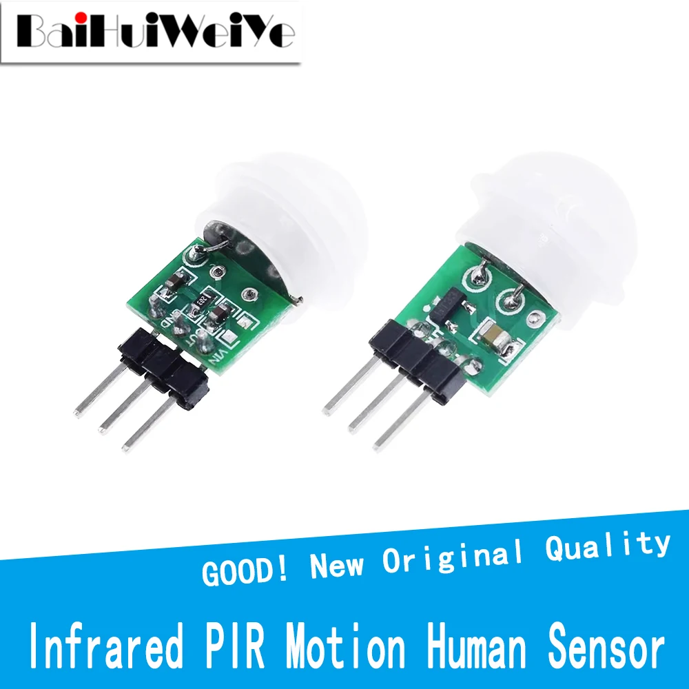 Mini piroelektryczny PIR na podczerwień automatyczny czujnik ruchu moduł detektora AM312 czujnik DC 2.7 do 12V