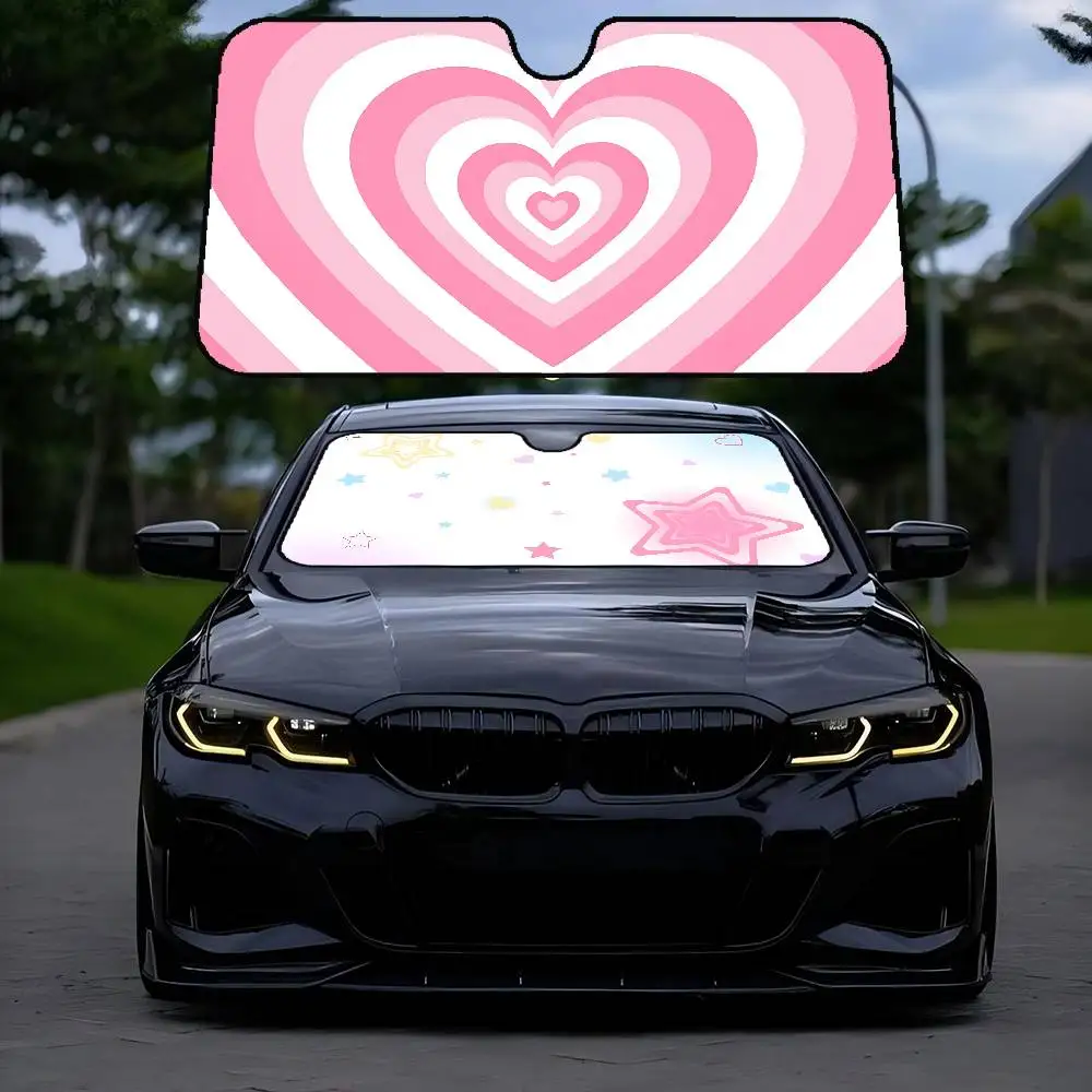 

Пот-сердце звезды высшего класса Hazy Feeling лобовое стекло автомобиля солнцезащитный козырек складной автомобильный солнцезащитный козырек козырек окно УФ-отражатель