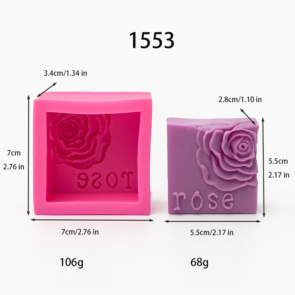 

Силиконовая форма для свечей в виде розы, силиконовая форма для мыла в форме персикового цветка, силиконовая форма для мыла и свечей DIY, принадлежности для украшения тортов