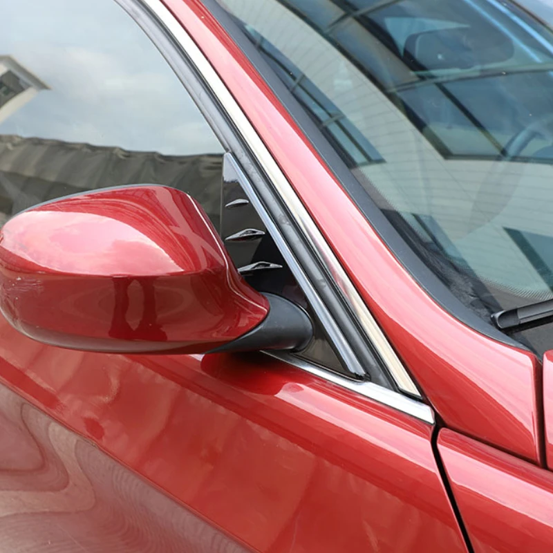 

Car Accessories For BMW 3 Series E90 2005-2012 ABS Carbon Fiber Car Rearview Mirror Triangle A-pillar Decorative Cover