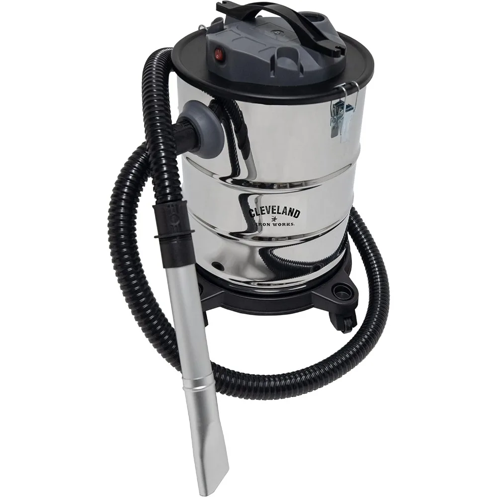 2025 NEW Mr. Heater Cleveland Iron Works 6.5 Gallon Ash Vacuum Cleaner Stainless Steel