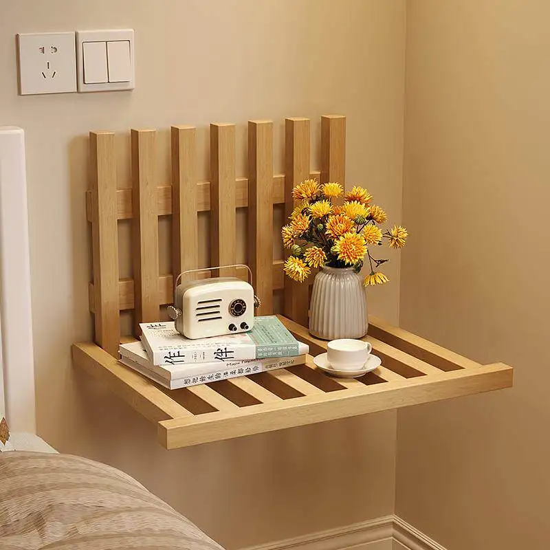 solid-wood-creative-wall-mounted-bedside-table-simple-modern-folding-small-sized-bedroom-nightstands-aesthetic-bedroom-furniture
