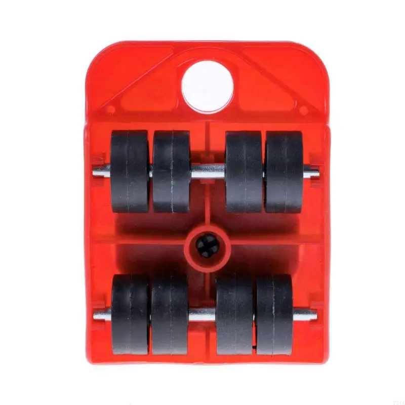 77JA 4pcsmoVes Công cụ nội thất vận chuyển Shifter chuyển bánh xe trượt slider con lăn HE