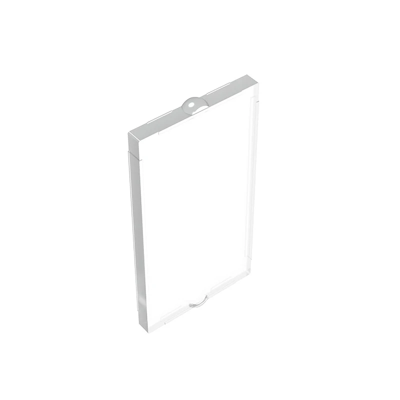 Gobricks GDS-879  Glass for Window 1 x 2 x 3 Flat Front compatible with lego 60602  DIY Educational Building Blocks Technical