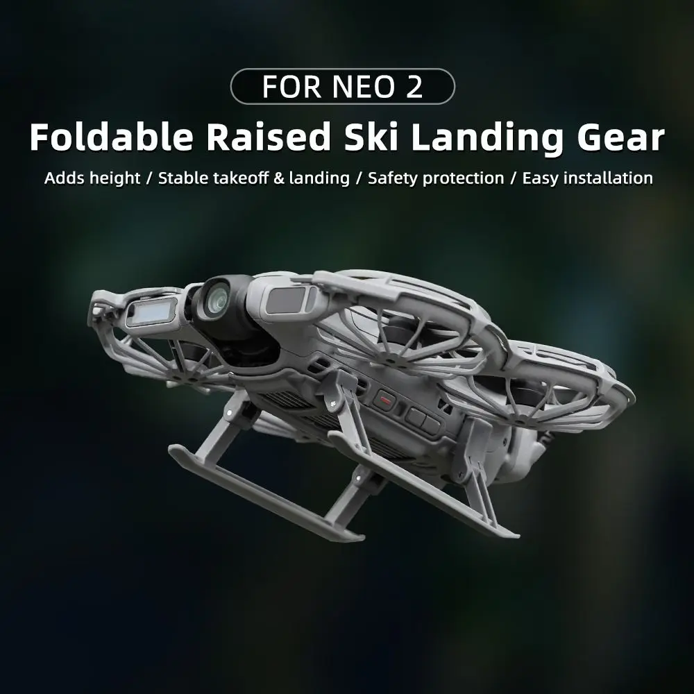 Nuevo Trípode Plegable para Drones, Patas de Extensión Ligeras de Liberación Rápida para DJI Neo 2, Accesorios para Drones