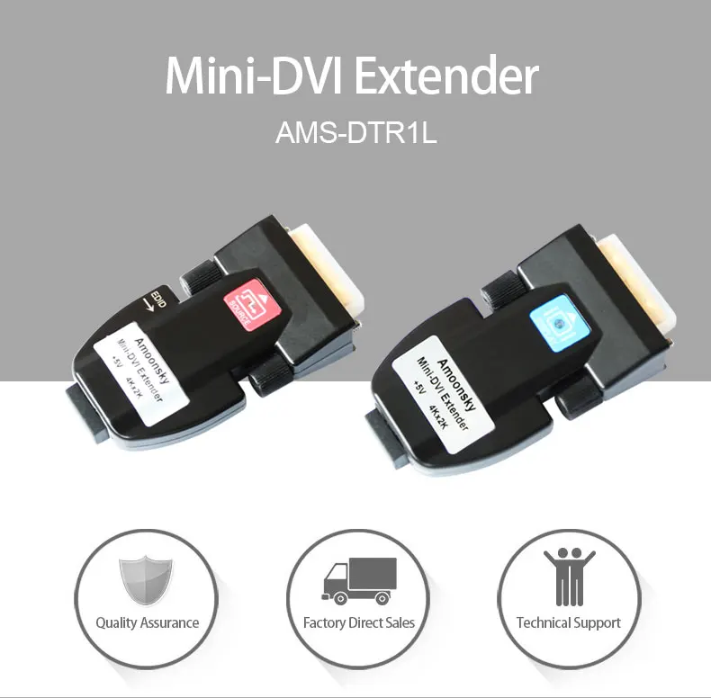Рисунок 4 - Мини-оптический трансивер DVI AMS-DTR1L