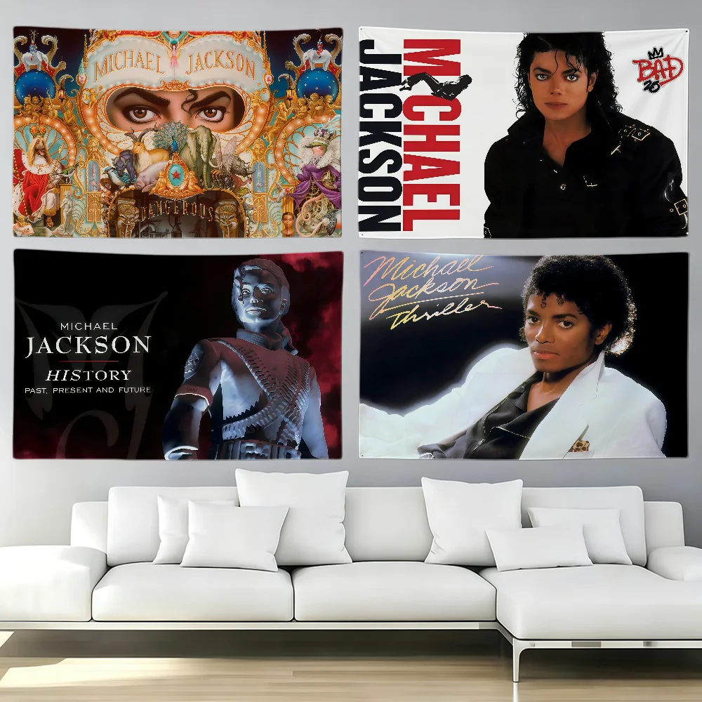 Sänger M-Michael J-Jackson Flagge Party Club Outdoor Innenraum Wanddekoration Banner Fans Geschenk Druck Dekoflagge