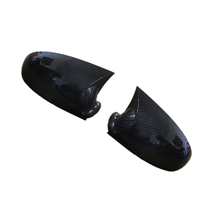 

For-VW Golf Mk5 5 2022 Car Ox Horn Rearview Side Glass Mirror Shell Reversing Mirror Trim Cover Caps