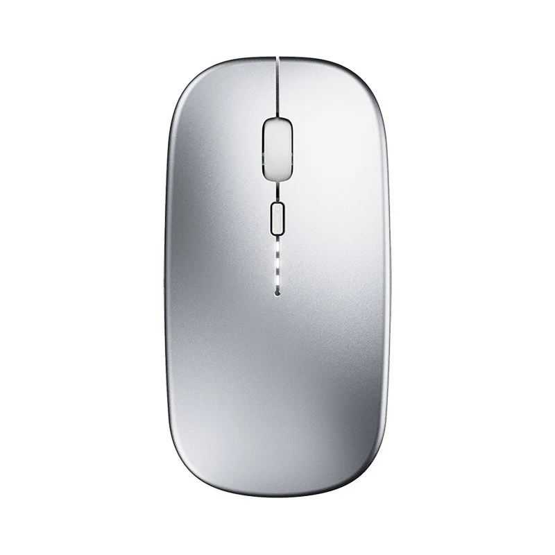 Silent wireless mouse, rechargeable, Bluetooth, three-mode business laptop use