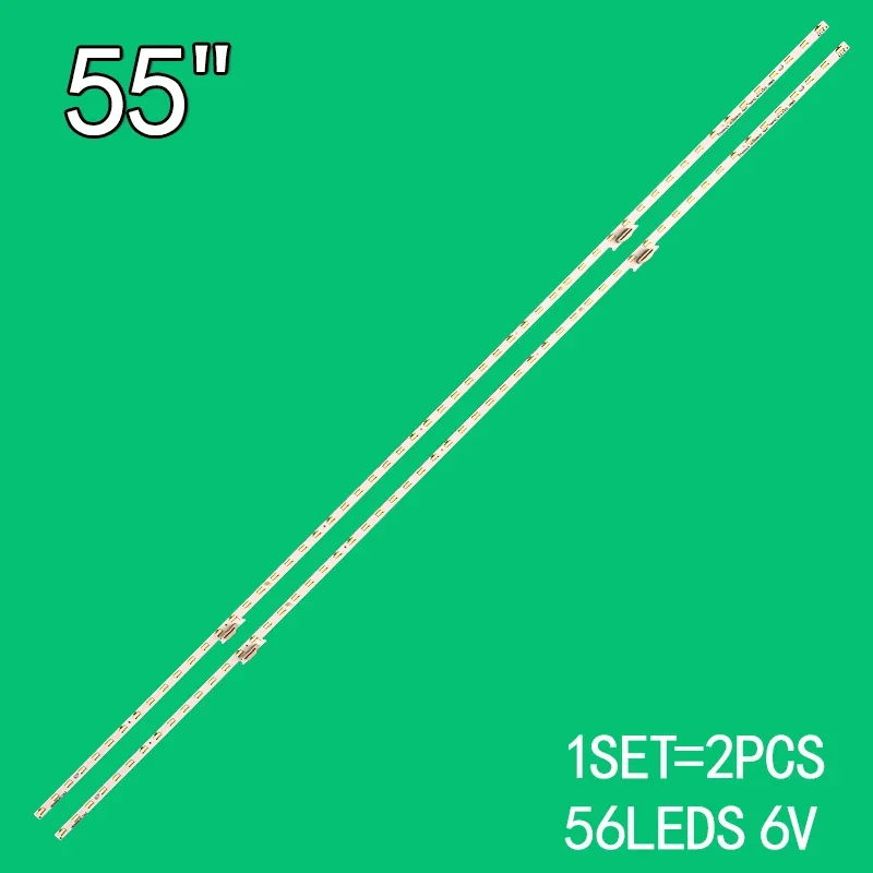 2szt/zestaw LED H55U7B H55U7BUK HZ55E8A HE550S6U51-TAL3\S0\FJ\GM\ROH TAL3 S0 FJ GM ROH HE550S6U51-L1 JL.E55078414-003CS-R7N-M-HF