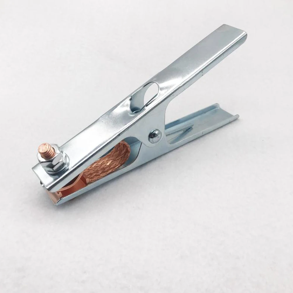 

1pc 300A Ground Clamp Welding Electrode Holder Clip Durable Reliable Easy Install Practical Tool American Style Hardware