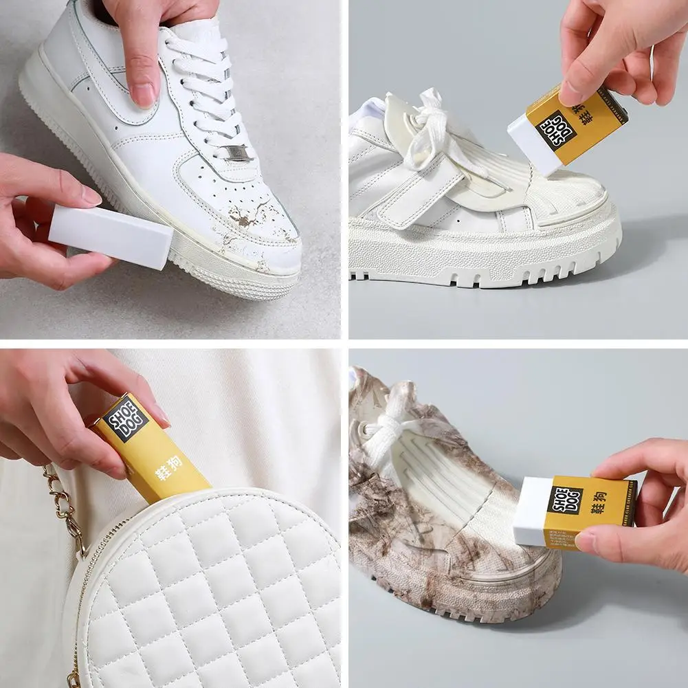 Gomme en caoutchouc blanc pour chaussures en daim et peau de mouton, brosse à chaussures en tissu, outil d'entretien, 256 livres, O8l0