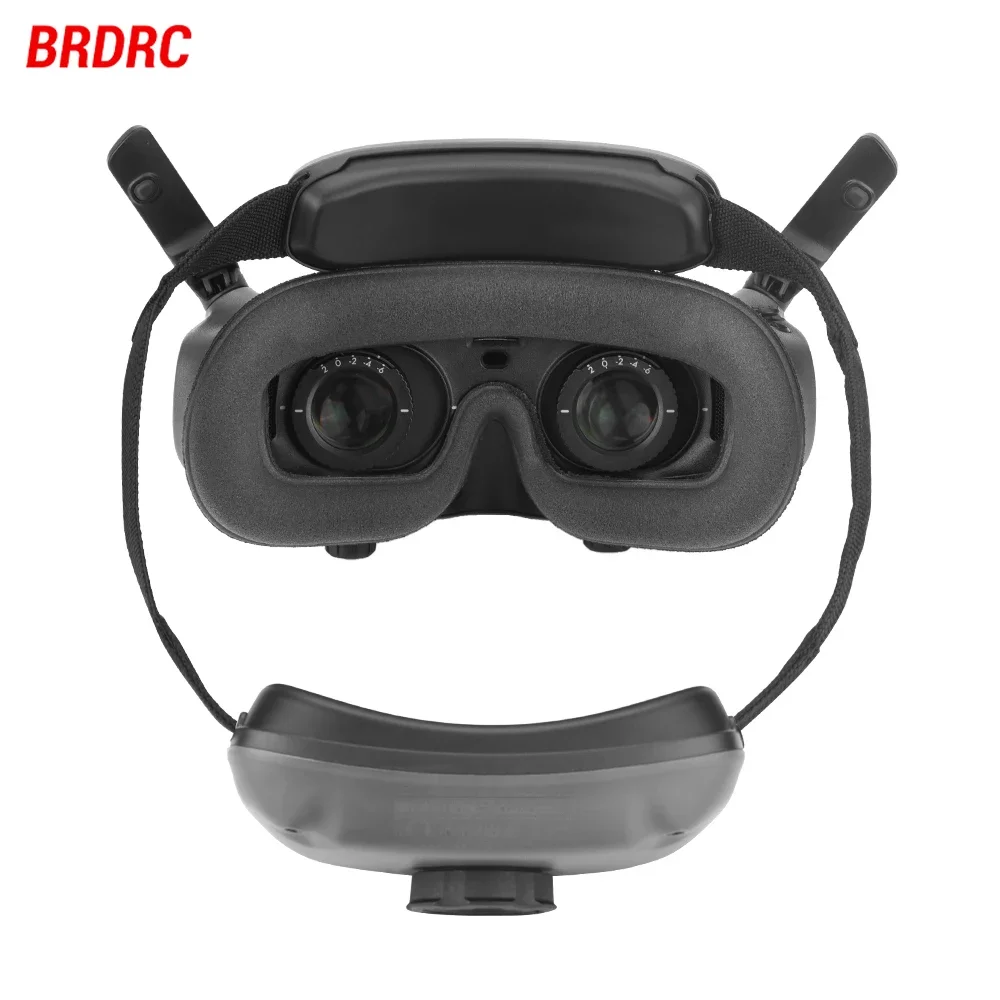 BRDRC Eye Mask Sponge for DJI Avata 2 Goggles 3 Protective Cover Comfortable Soft Face Plate Eye for Avata Glasses Accessories