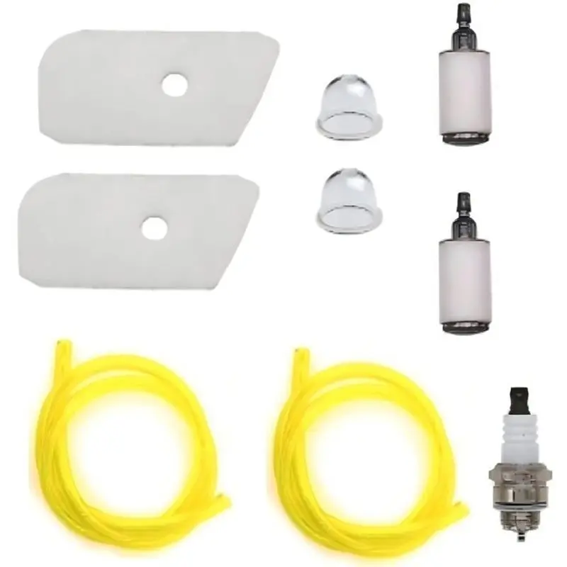 ABAE-For 128CD 128L 128LD 128LDX 128R 128RJ C1Q-W40A Trimmer Compatible 530150253 Air Filter+ Fuel Line Primer Bulb& Spark Plug