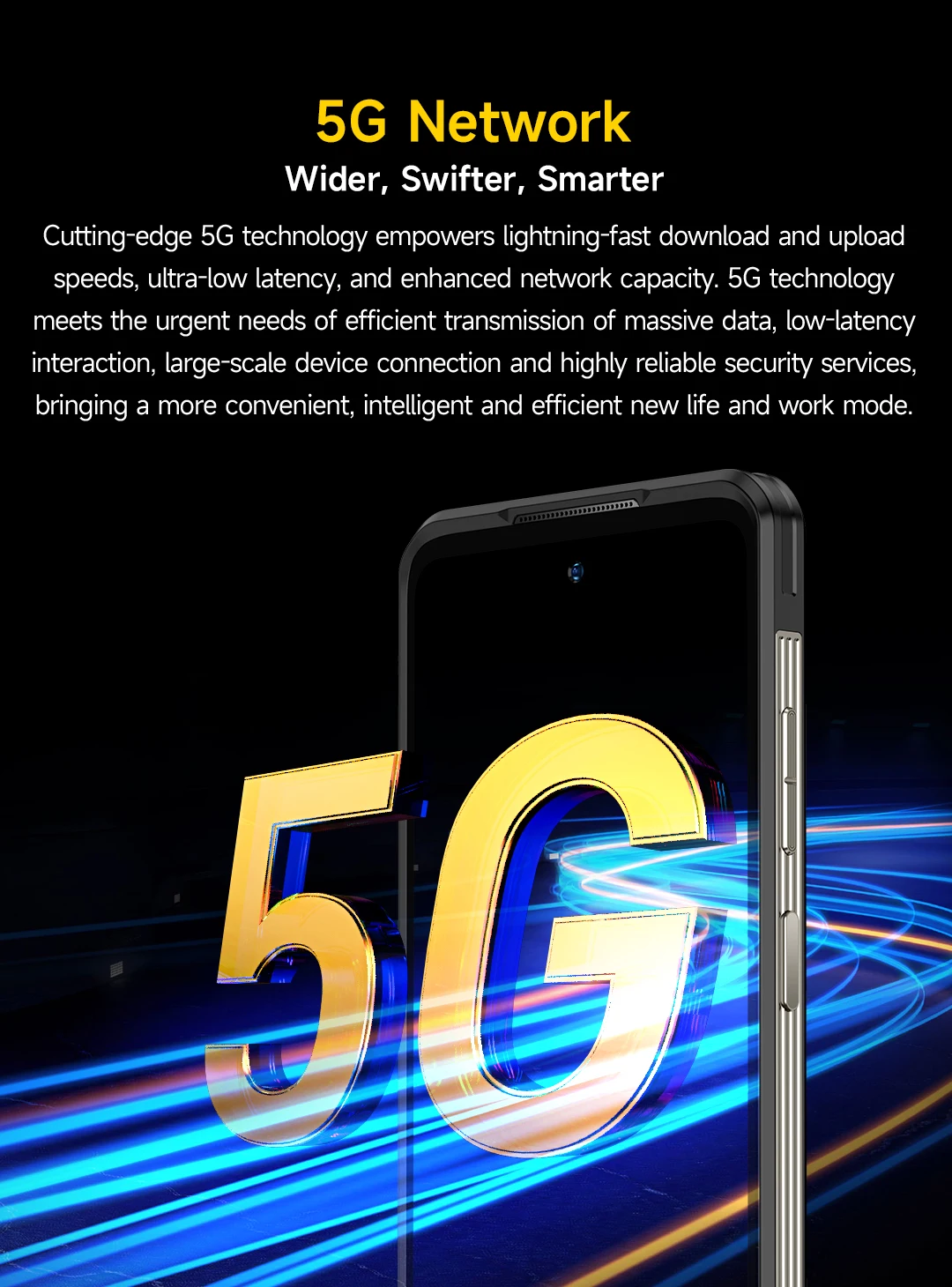 Ulefone Armor 25T Pro 5G Rugged Phone Android 15 30W Wireless Charging 50MP+64MP Night NFC Waterproof Smartphone