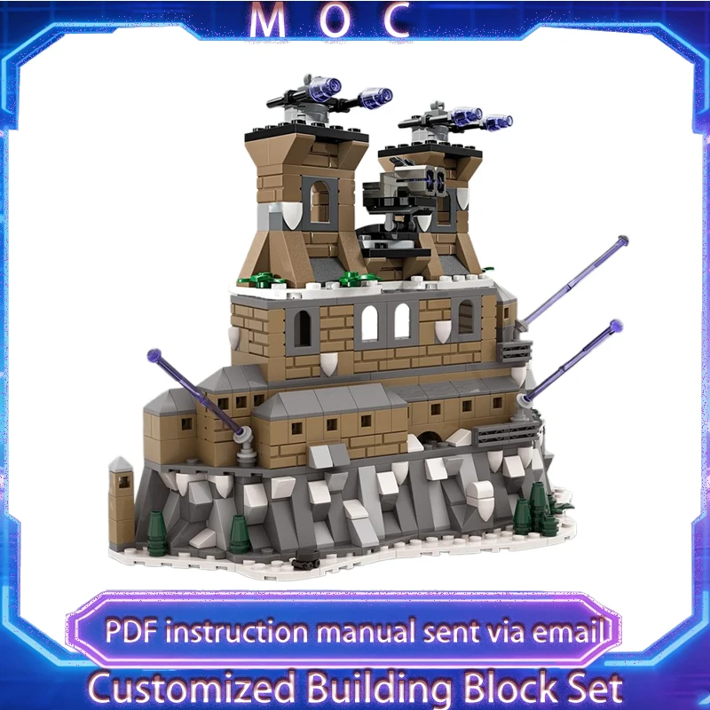 

436PCS Customize Series Hydra Base Expansion For 76288 MOC Building Block Model Children Educational Surprise Toys Birthday Gift