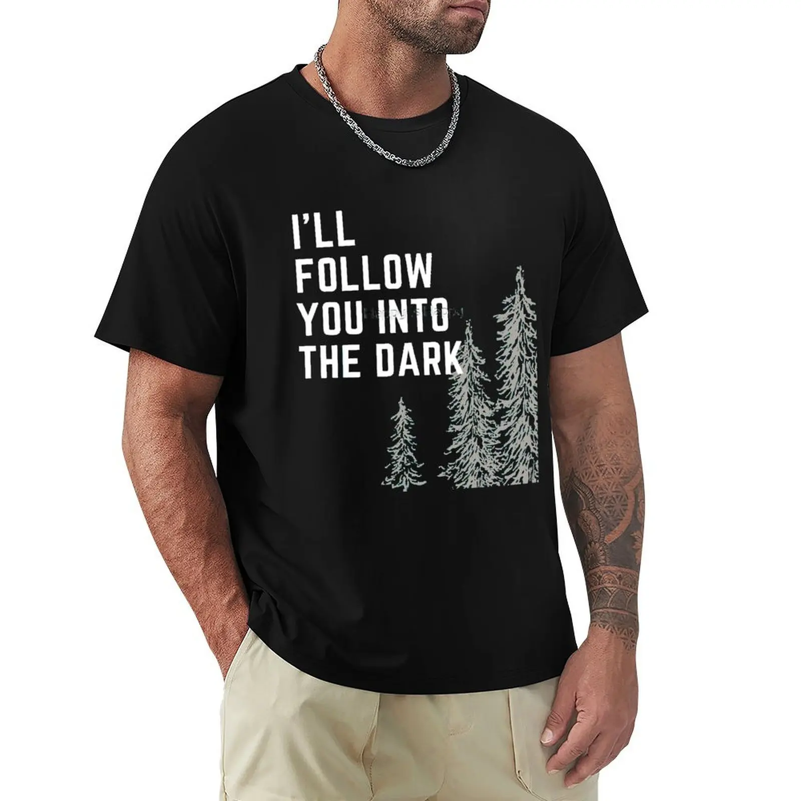 

Death cab for cutie tee, I will follow you into the dark T-Shirt Blouse custom t-shirts men t shirt
