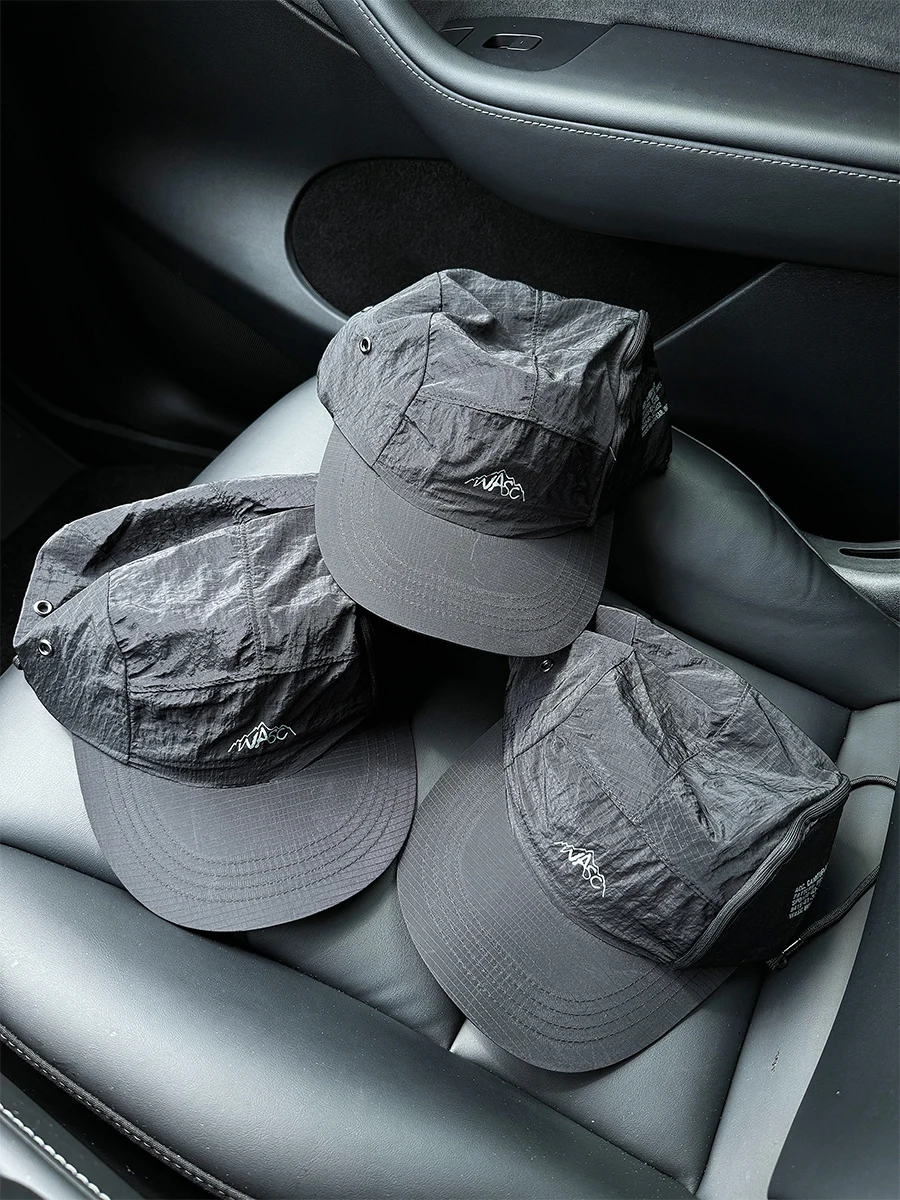 

Summer Outdoors Baseball cap man$Woman's hat Ventilation leisure time Quick drying Caps Adjustable Running Foldable Simplicity