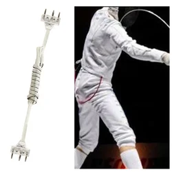 Sport Fencing Body Cord For Foil / Epee Body Cord   Mask Cords Fencing Hand Line Clamp Equipment Sports Accessories