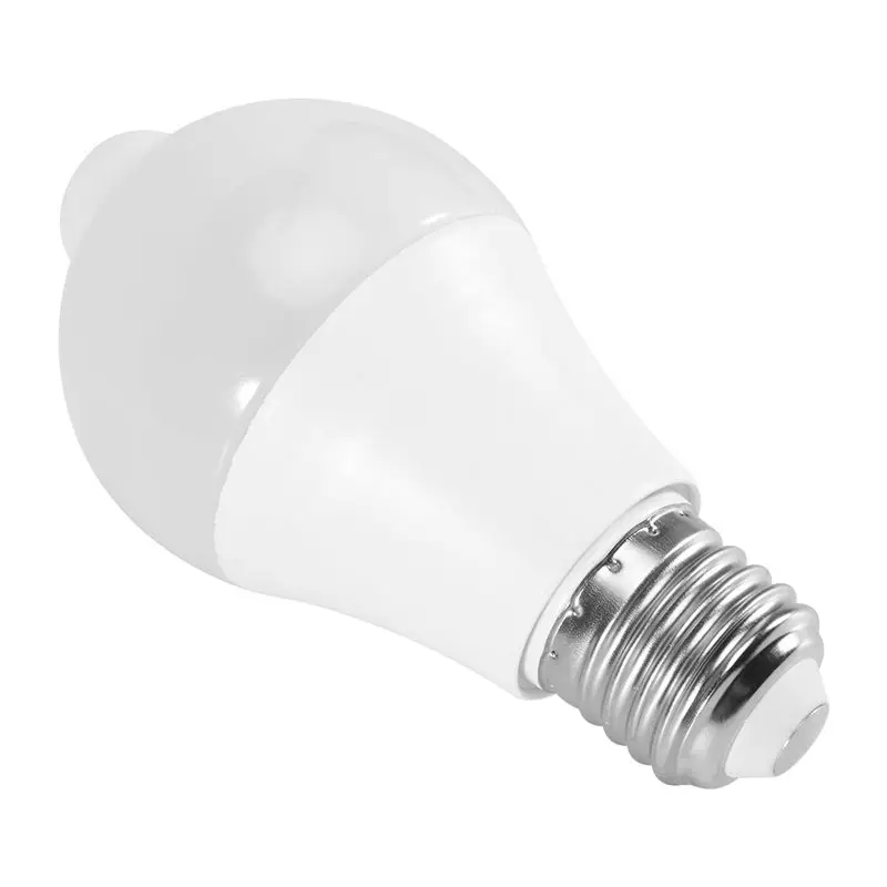 [HOT!A34R】 85-265V E27 PIR Motion Sensor Lamp 12W Bulb With Motion Sensor Infrared Motion Detector Security Light