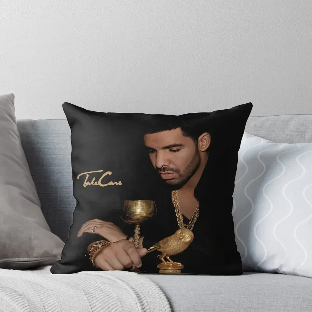 

Drake Rapper Throw Pillow ornamental pillows bed pillows Cushion Covers For Living Room Sofa Cushions Covers pillow