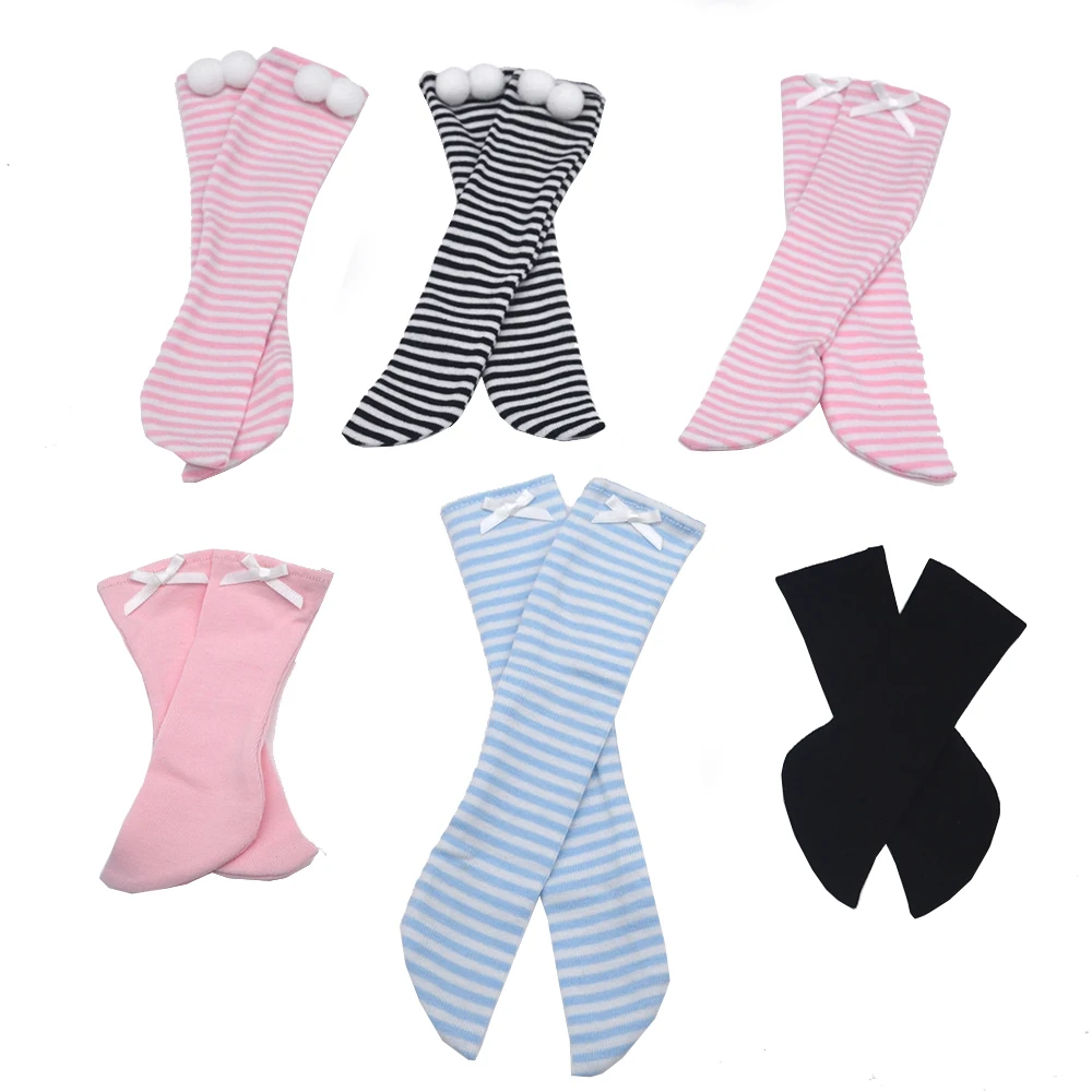 

Doll accessories Fashion socks variety of multi-color for 1/6 1/4 1/3 BJD SD DD MSD YOSD Doll