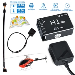 Flywing H1 Helicopter Flight Controller GPS 3D Flybarless Gyro System For ALIGN T-REX SAB GAUI Scale Helicopter Scale Helicopter