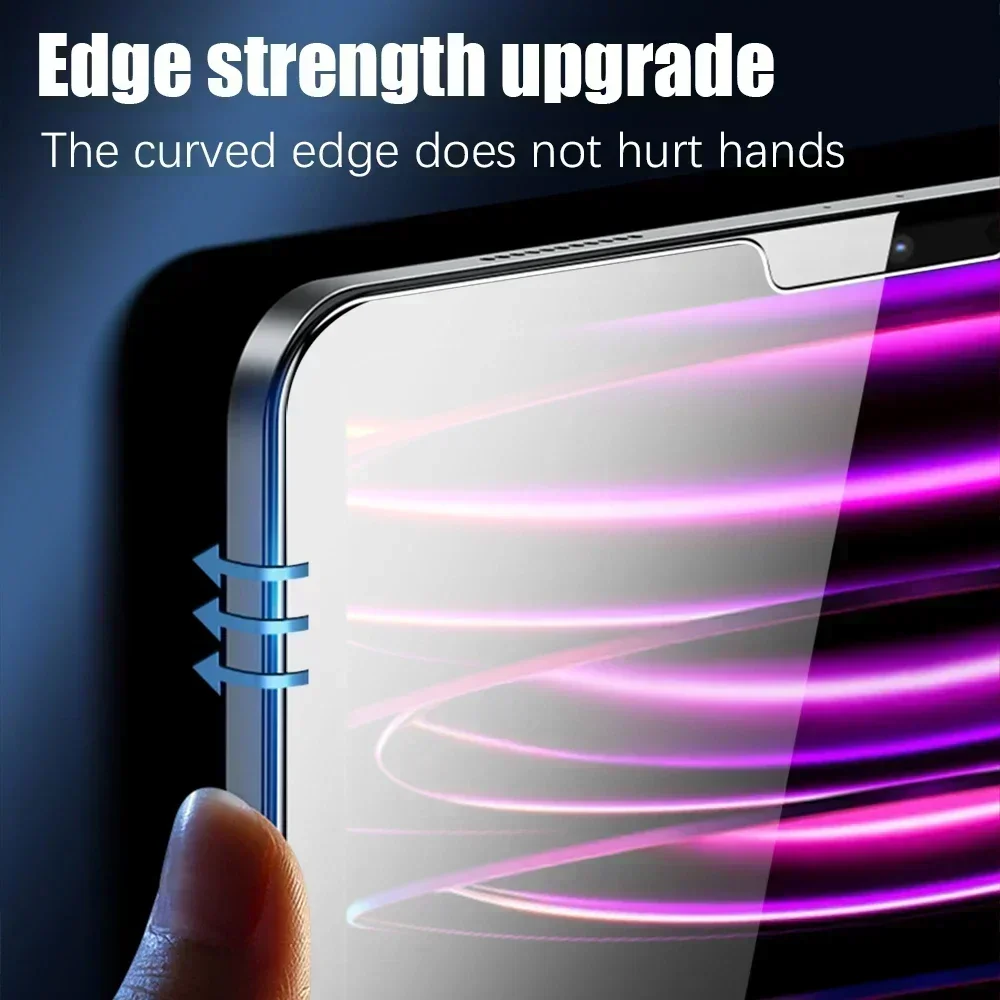 For Ipad Pro 13 11 12.9 6th 2024 Air 4 5 M4 M2 Tempered Glass Screen Protector For 9 9th 10 10th Gen Mini 6 10.2 Film Accessory