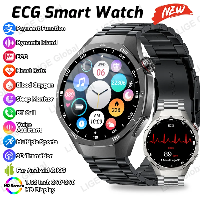 Lige Ecg Smart Watc… - image