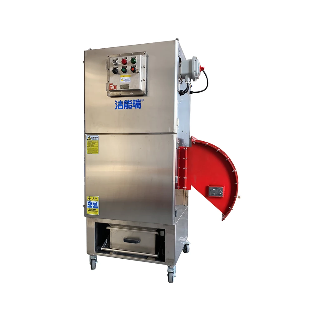Flexible Suction Arm Mobile Industrial Dust Collector