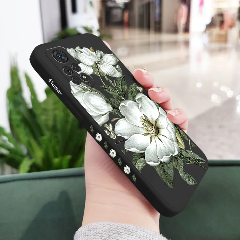 Wild Flowers Phone Case For Xiaomi Redmi Note 13 12 12S 11 11S 11T 10 10A 10T 10S 9T 9 8 7 Pro Plus 10C 9A 9C 9T 4G 5G Cover