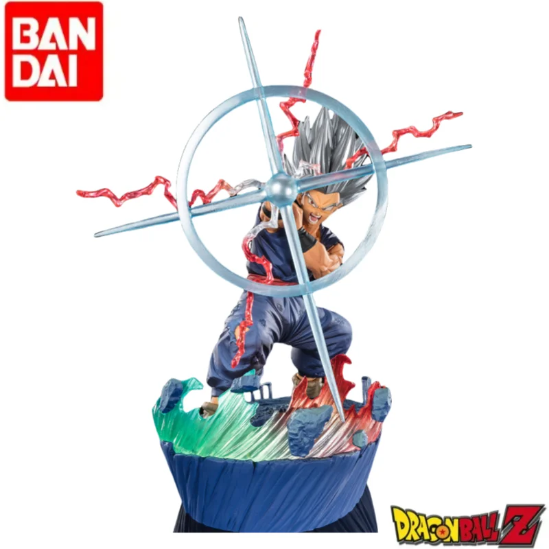 

In Stock Bandai Original Dragon Ball Son Gohan Figurine Model Ornaments Anime Toys Statue Holiday Gifts Anime Merchandise