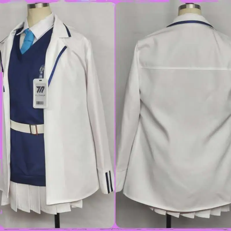 COWOWO Blue Archive Shiraishi Utaha Cosplay Costume Cos Game Anime Party Uniform Hallowen Play Role Clothes Clothing