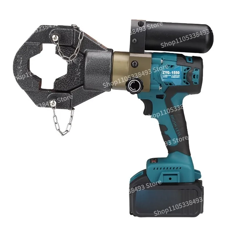 For Brushless Electric Stainless Steel Pipe Pliers ZYG1550 Water Pipe Crimping Tool Charging Portable Card Pliers