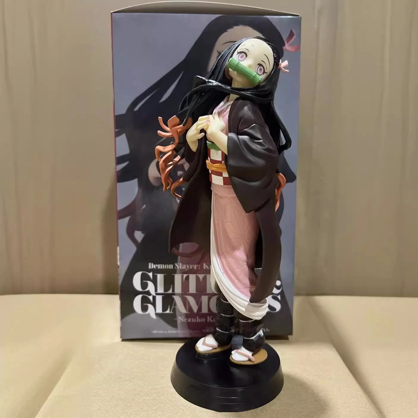 مجموعة شخصيات ROS كبيرة مصنوعة من مروحة حوالي 22 سم Tanjiro وZenitsu وNezuko وInosuke - نموذج عرض قابل للتجميع الجماعي #3