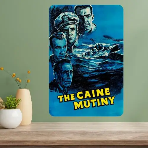 The Caine Mutiny Classic Movie Metal Poster Sign