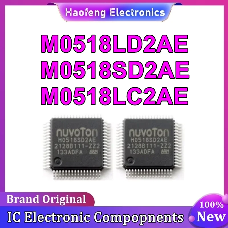 

M0518LD2AE M0518LC2AE M0518SD2AE LQFP48 IC MCU чип 100% новый оригинальный на складе
