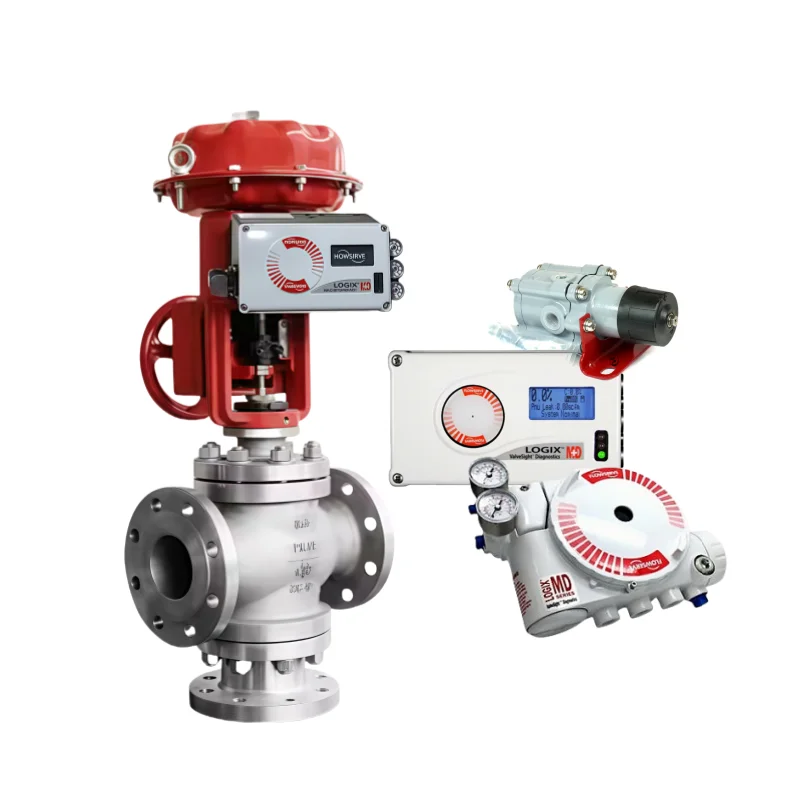 

Supplier Pneumatic Valve Digital Valve Controllers Flowserve Logix 520MD 3200MD 3800 Smart Control Valve Positioner