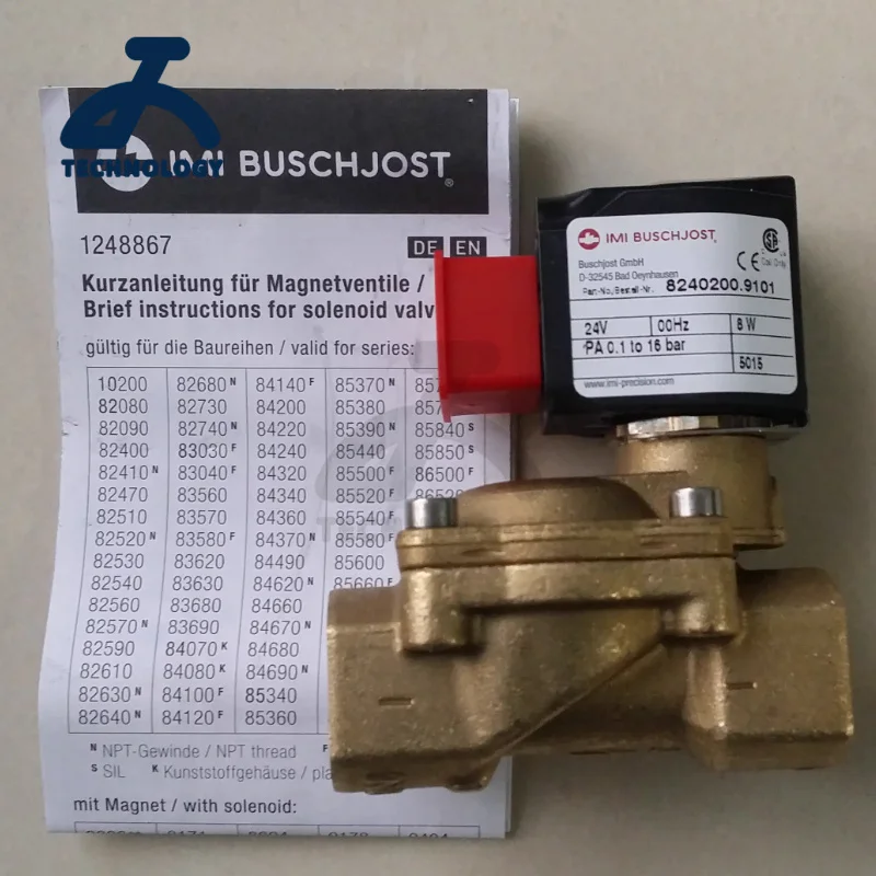 Original IMI BUSCHJOST valve 8240200.9101.024.00 8240300.9101.024.00 8240400.9101.024.00 8240000.9101.024.00 8240500.9101.024.00