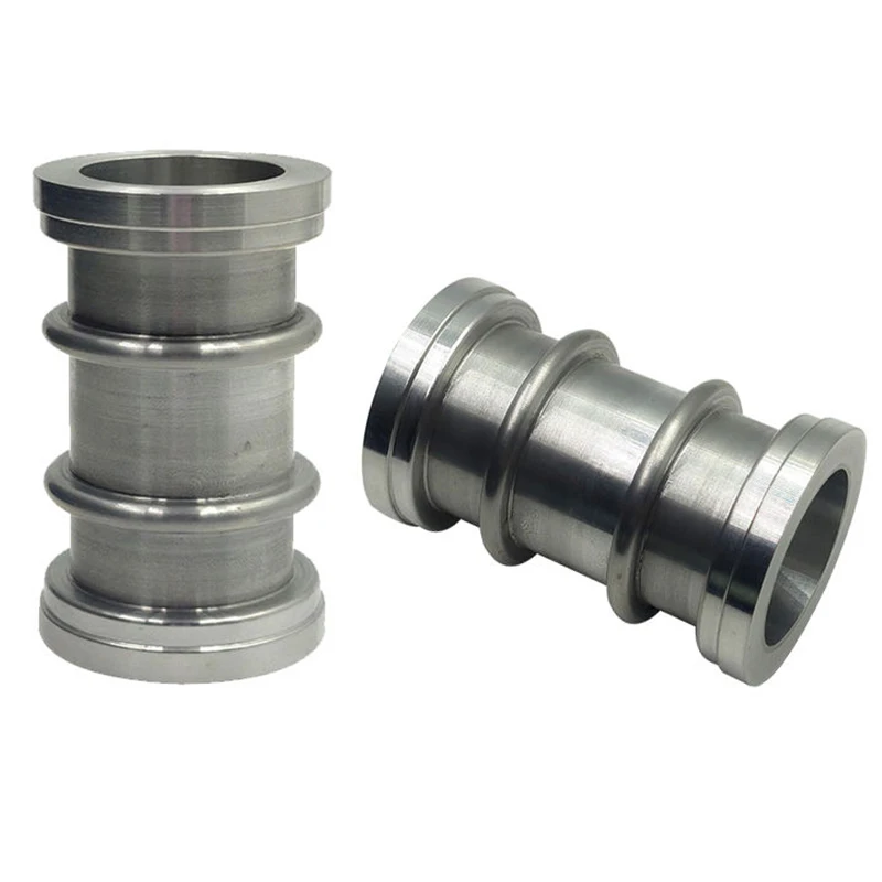 Carbon Steel CNC Machined Pulley Wheel Color Zinc Plating Precision Turning Guide Roller Custom Machining Parts