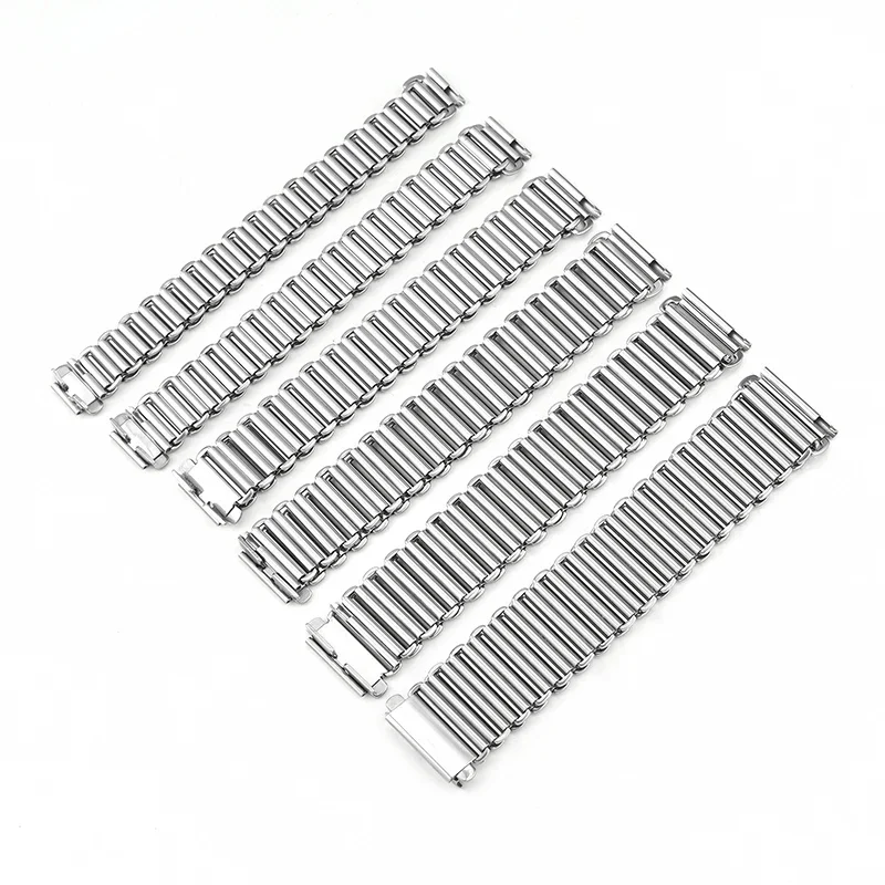 الفولاذ المقاوم للصدأ حزام 12 14 16 18 مللي متر 20 مللي متر 22 مللي متر العالمي الإفراج السريع حزام (استيك) ساعة ل كاسيو F-91W F-84/105/108/A158W/168 AE-1200 #2