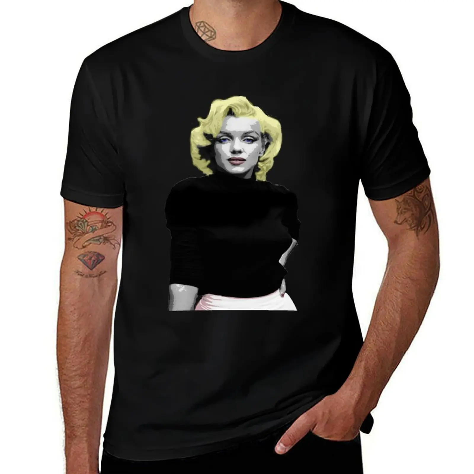 

Marylin Warhol T-Shirt essential t shirt t shirt man luxury T-Shirt